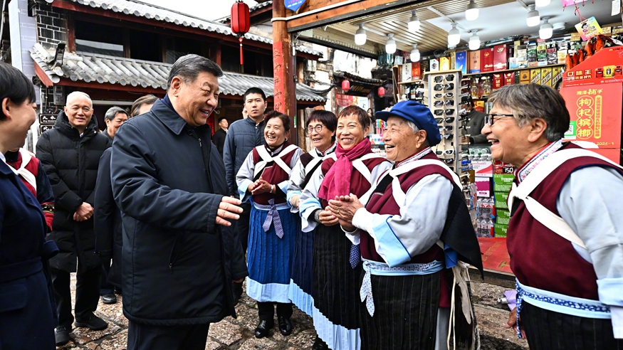 习近平：解放思想改革创新奋发进取真抓实干 在中国式现代化进程中开创云南发展新局面