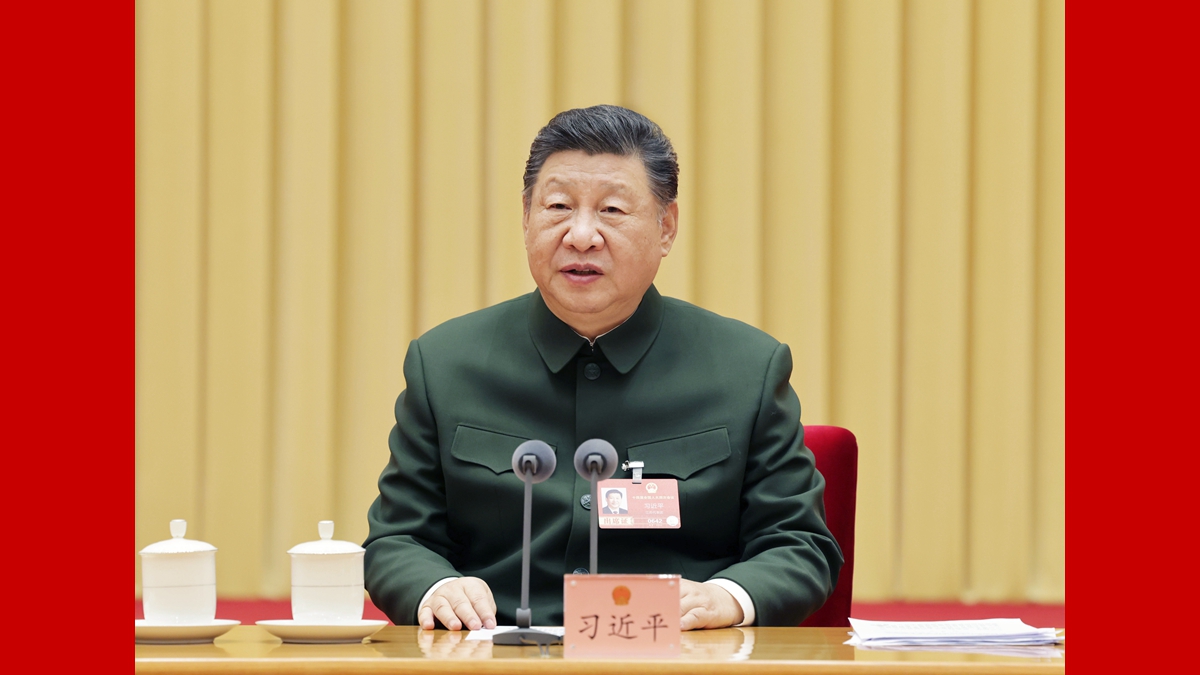 习近平：充分发挥政治建军特有优势 凝心聚力推动国防和军队现代化行稳致远