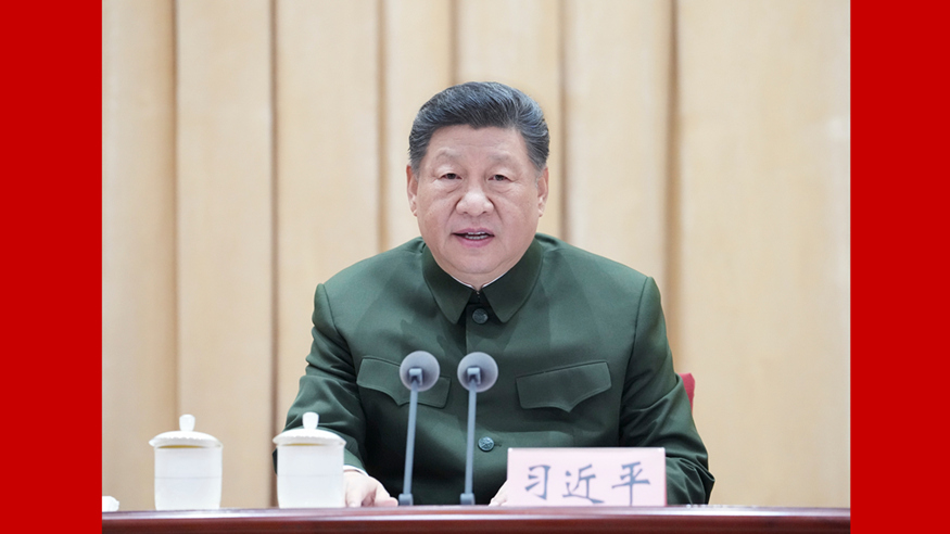 习近平在全军高级干部培训班开班式上发表重要讲话强调 开展思想整风 深化政治整训 以崭新政治面貌迎接建军一百周年