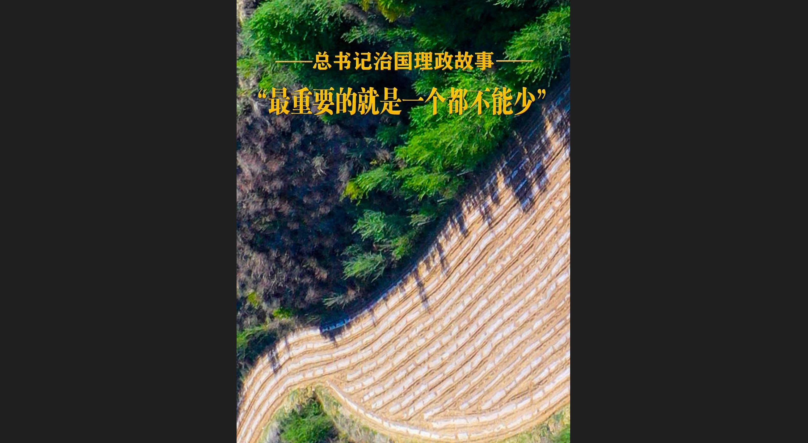 总书记治国理政故事|“最重要的就是一个都不能少”